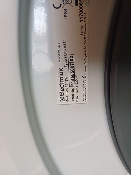 Vand Masina spălat Electrolux PerfectCare 700