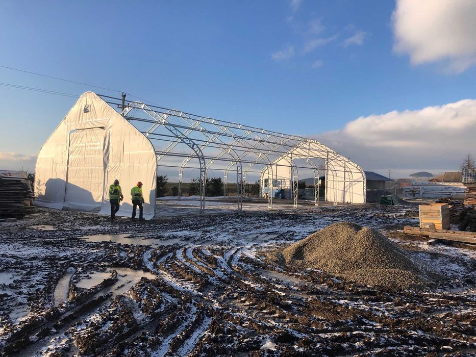 Depozit,structura usoara,cort industrial