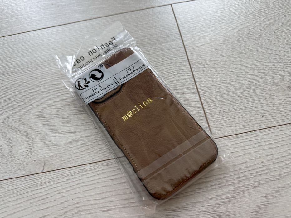 Husa Iphone 16 Pro Max piele autentica premium - noua sigilata