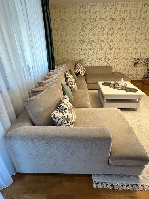 Colțar XXL 3.70m - Spațios, Confortabil, Stare Foarte Bună | Sibiu
