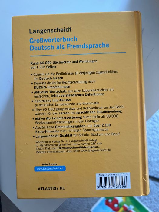 Немски речници Pons, Langenscheidt
