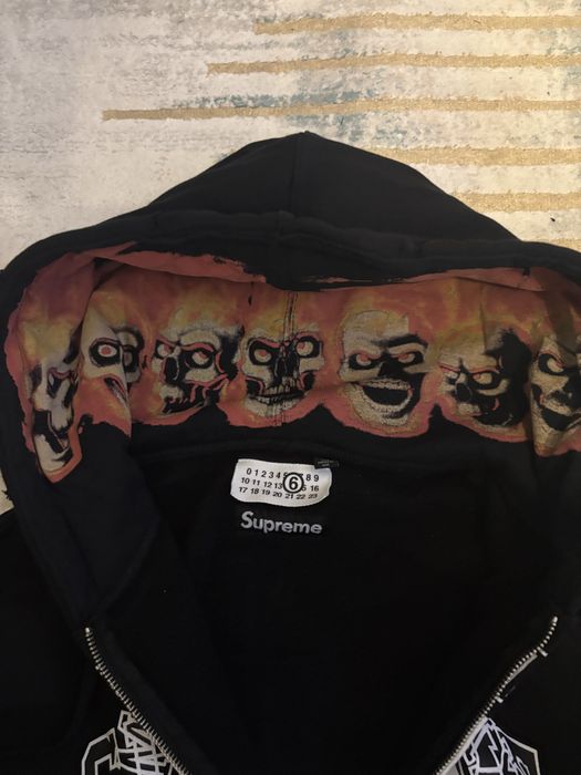 Maison Margiela Supreme MM6 hanorac negru black marimea L