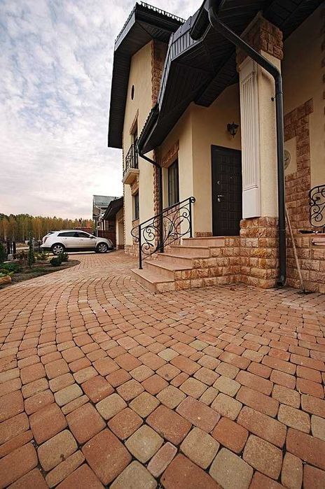 Брусчатка, поребрик, бордюр