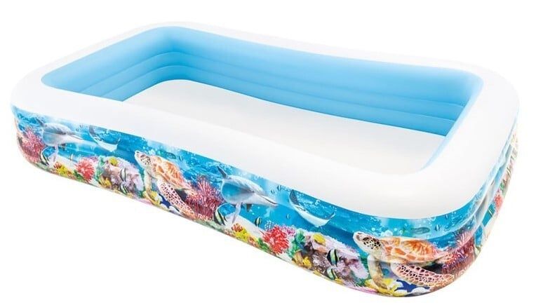 Piscina gonflabila INTEX 305 cm x 183 cm x 56 cm,noua,pompa umflat GRATIS