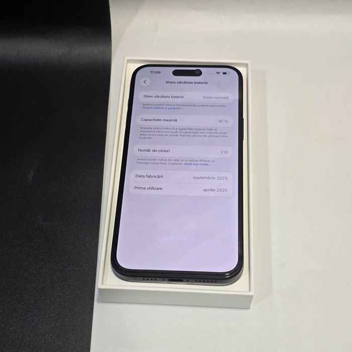 HOPE AMANET P8 Iphone 15 Plus 256 GB 97 Baterie Fullbox / Utilizat