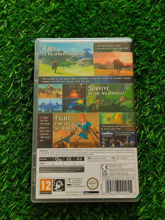 The Legend of Zelda Breath of the Wild Nintendo Switch