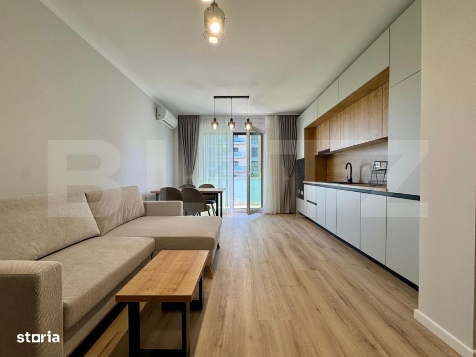 Apartament 2 camere, 55 mp, parcare, zona Grand Hill — fotografia 1