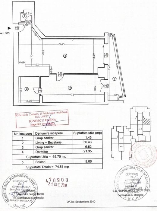 Apartament 2 camere Fabrica de Glucoza/Barbu Vacarescu/Floreasca