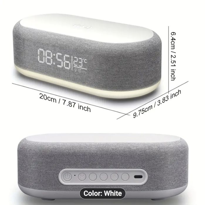 Incarcator wireless ceas lampa alarma temperatura