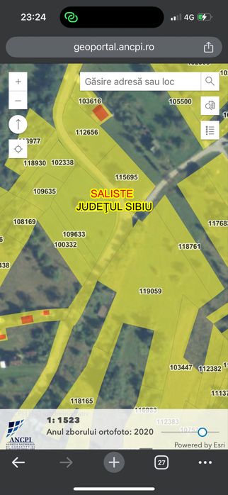 Vand teren faneața Fantanele Sibiu 4624mp