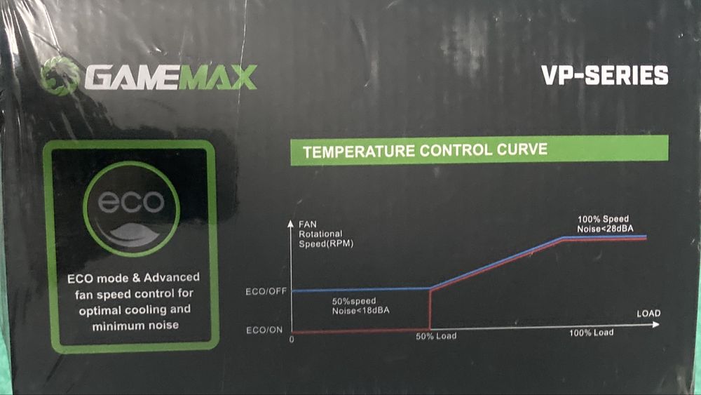 Блок питания GAMEMAX VP-SERIES 500W