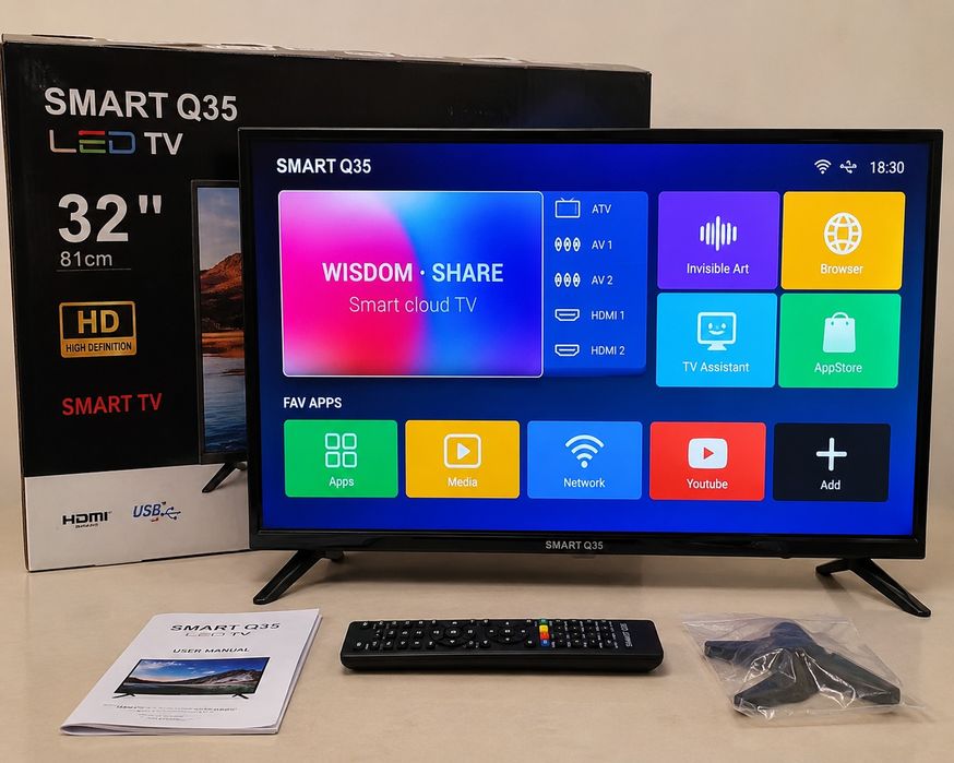 Smart televizor hali karobkasidan ham ochilmagan