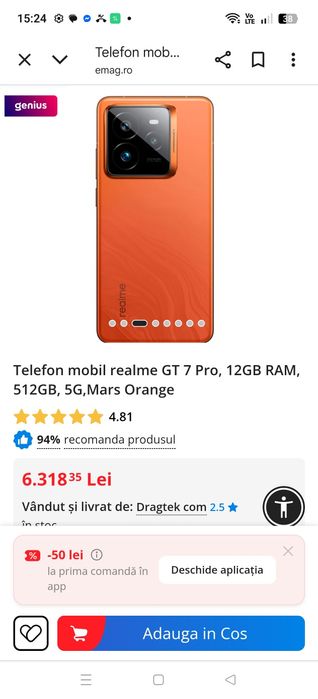 Realme GT 7 Pro 512gb