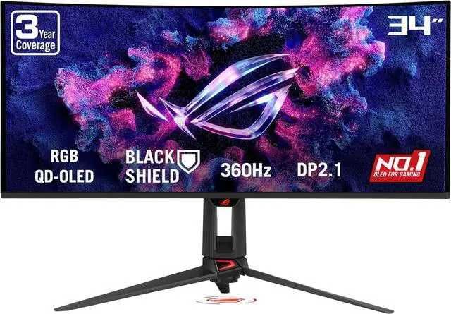 Mонитор ASUS ROG Swift OLED PG34WCDN 34'' 360Hz