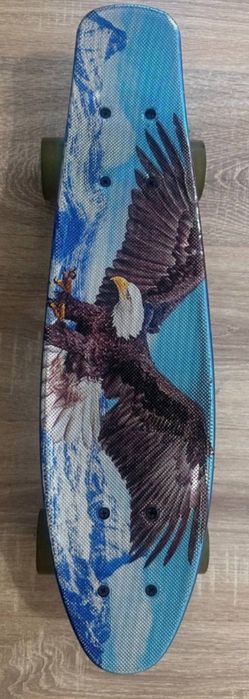 Pennyboard Kruizer yonuvchi gʻildraklar bilan,sketboard,100 kg