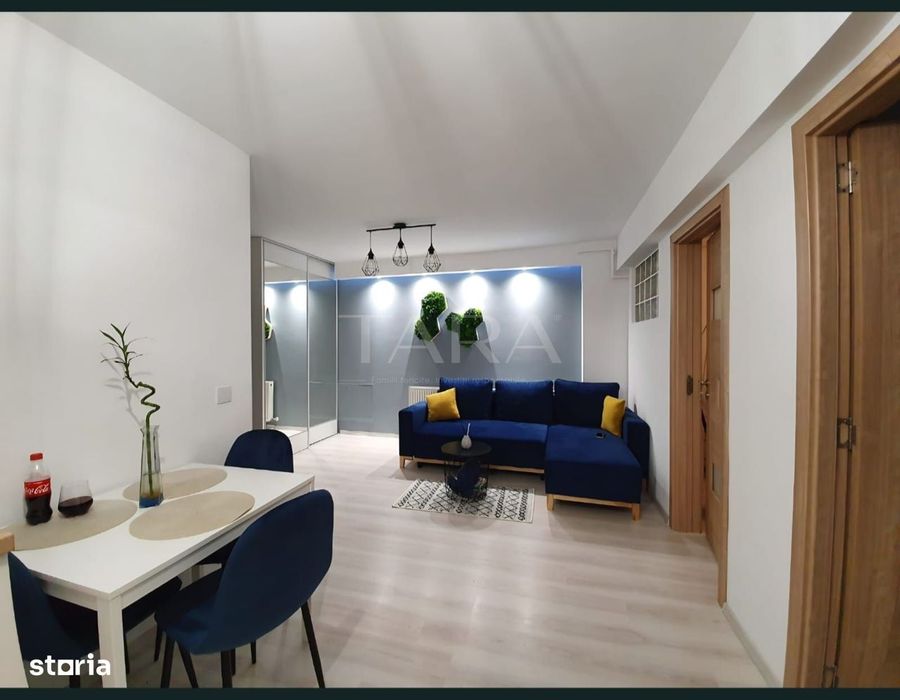 Apartament decomandat, cu 2 camere si living, Baciu, Cluj-Napoca.