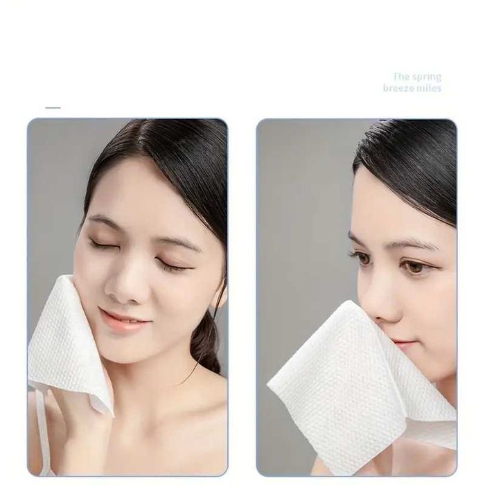 Косметические безворсовые салфетки