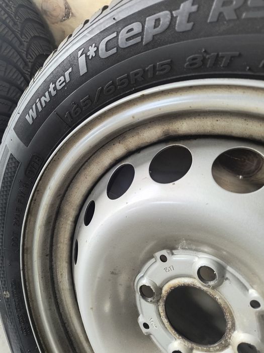 Jante Smart fortwo III în două lățimi anv iarna 165 65  / 185 60 R15