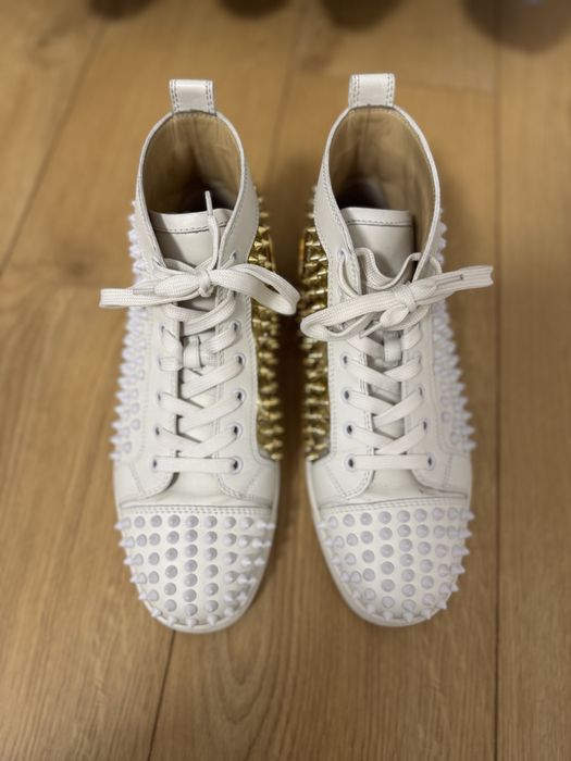 Louboutin high white