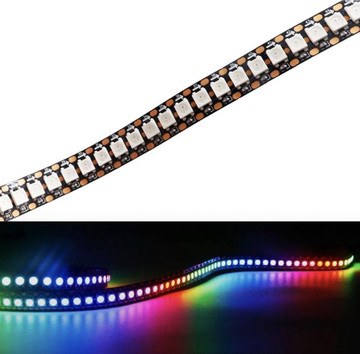 Адресная светодиодная лента 144 диод на метр