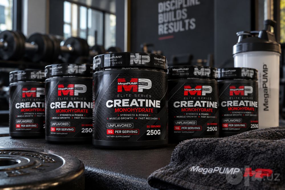 Creatine monohydrate 250 g ELITE SERIES Mega Pump nutrition