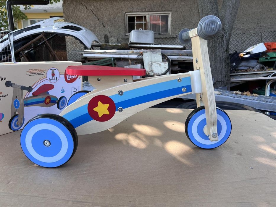 Продавам баланс колело от дърво