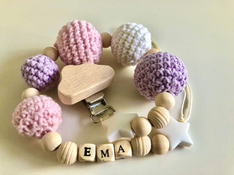 Ръчно изработен Клипс за биберон