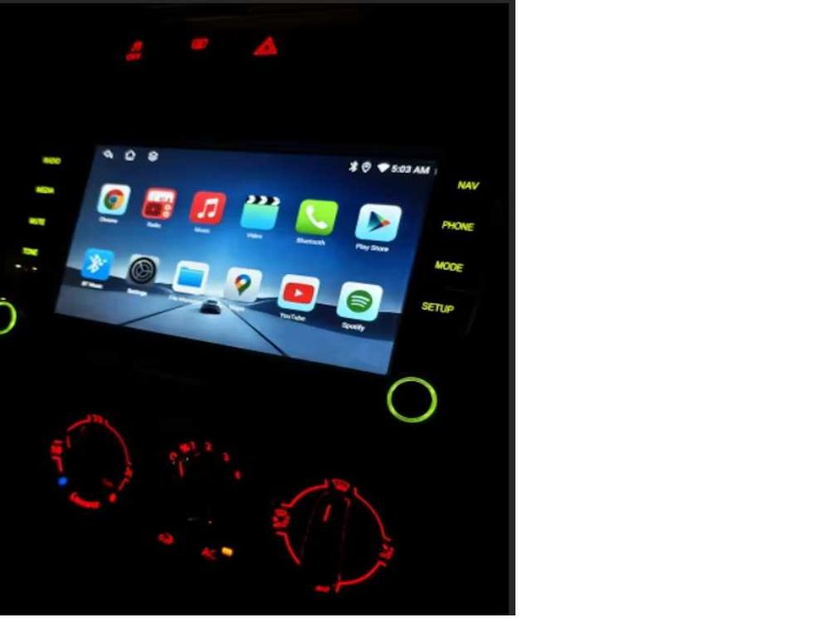 Мултимедия за кола VW Seat SKODA процесор 8 ядра 4GB RAM 64GB ROM Монтаж и на място