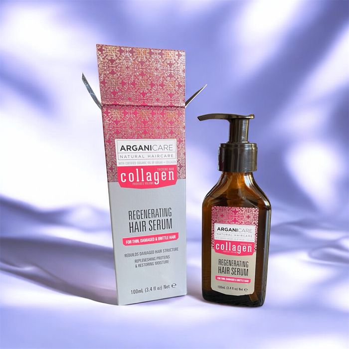 Ser de păr profesional Arganicare Collagen Hair Serum - 100 ml