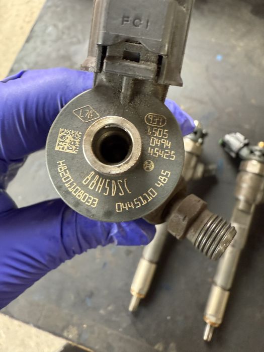 Injector,set injectoare renault1.5 dci\euro 5\bosch\cod 0445110485