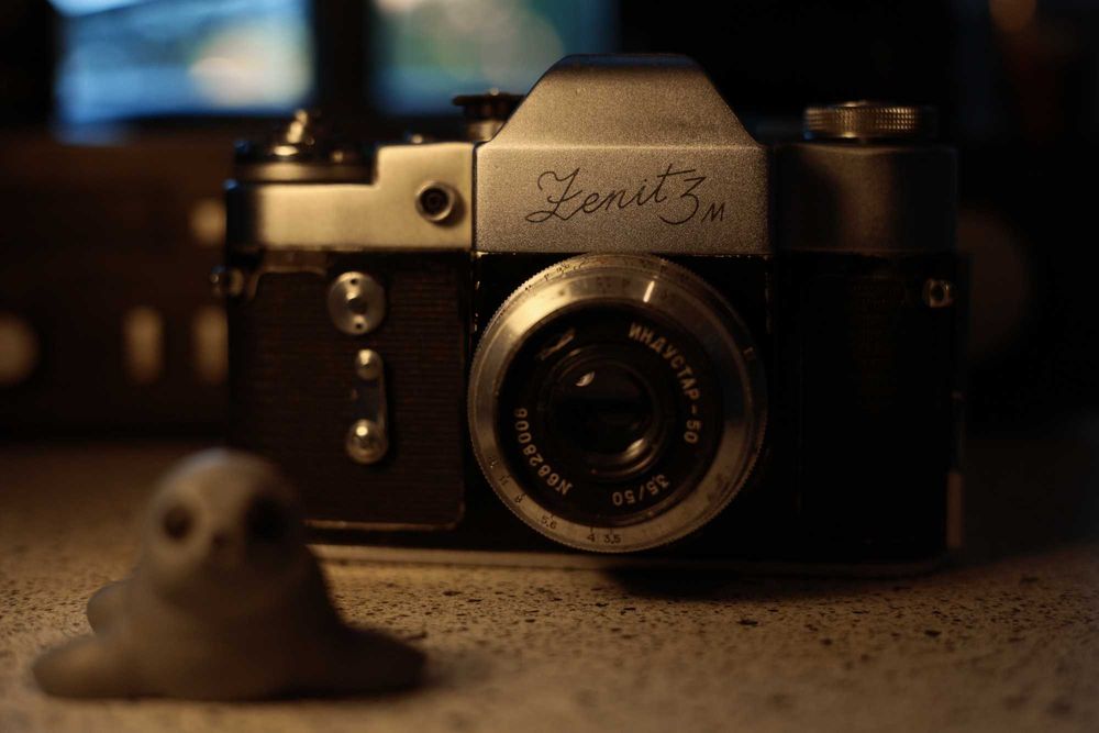 Zenit 3M + Industar-50