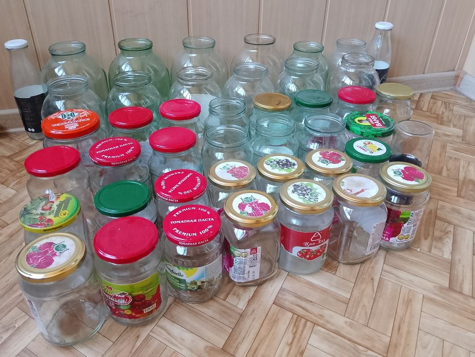 Банки стеклянные  40 шт