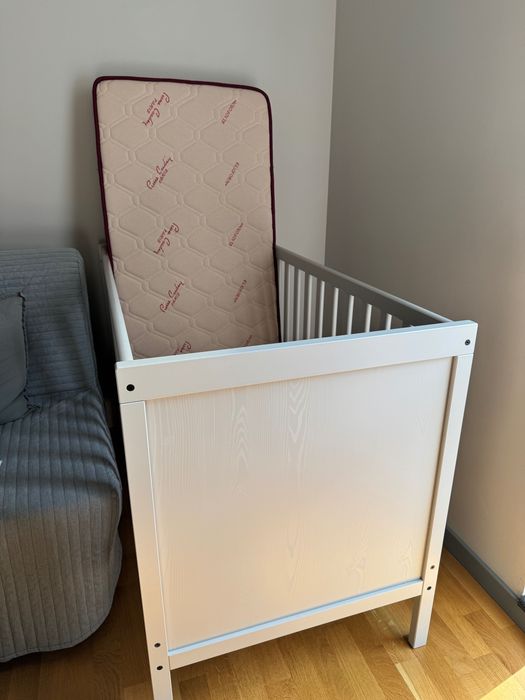 IKEA SUNDVIK кошара 60x120 светлосиво – като нова | спрян цвят