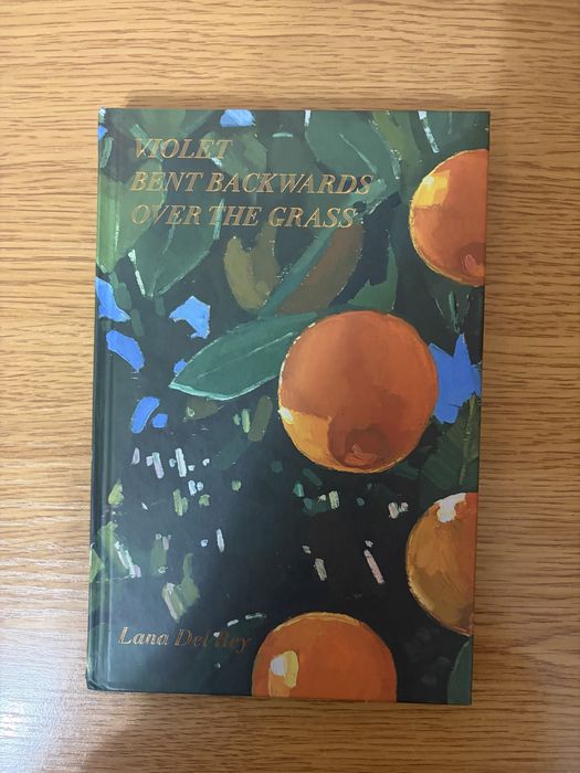 Violet bent backwards over the grass lana del rey