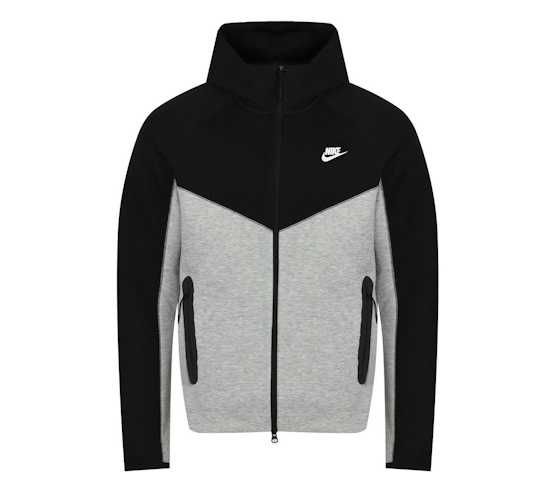 Мъжки суитшърт Nike Tech Fleece - черен; сив; червен