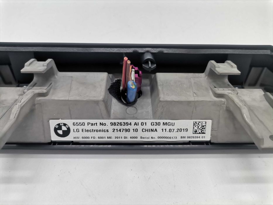 9826394 Дисплей BMW F90 M5 G30 G31 G32 MGU APX2 Lci Touch 10.25"