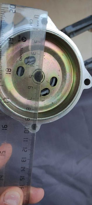 Приставка за лодка за двигател от тример/косачка с витло