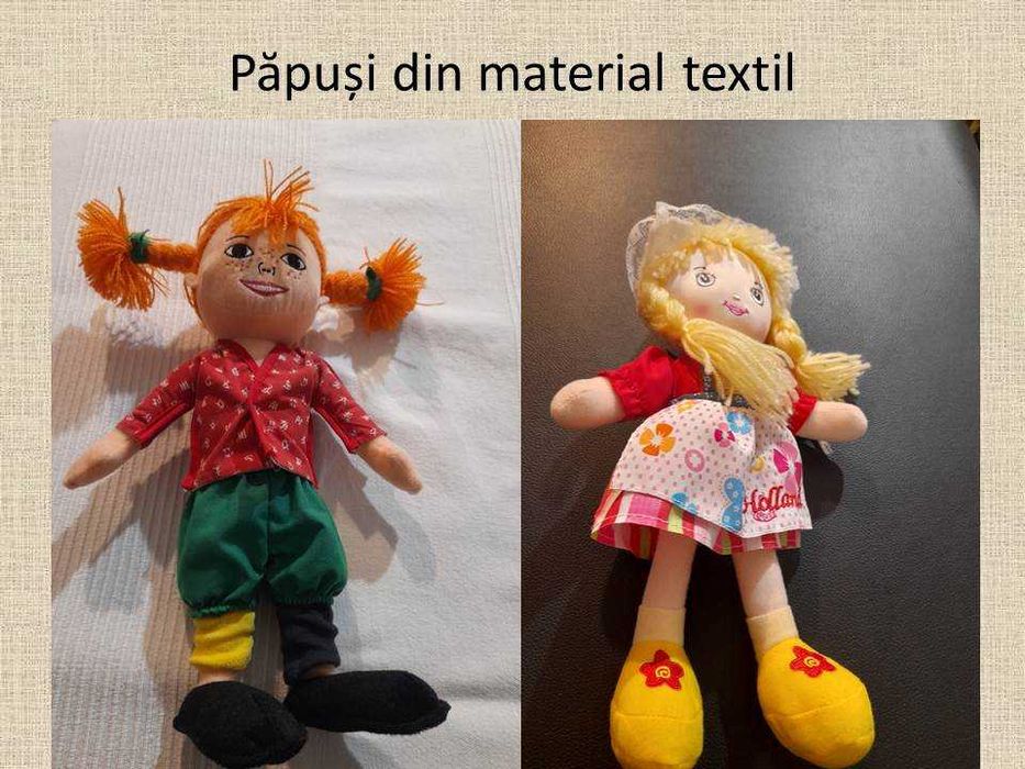 papusi material textil 35 cm