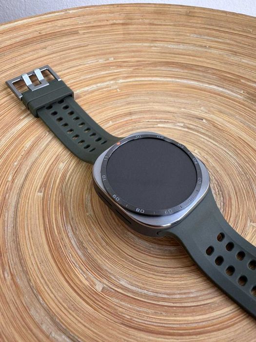 Samsung Galaxy Watch Ultra 2 Titanium Silver Curea Olive Ca Nou Garantie