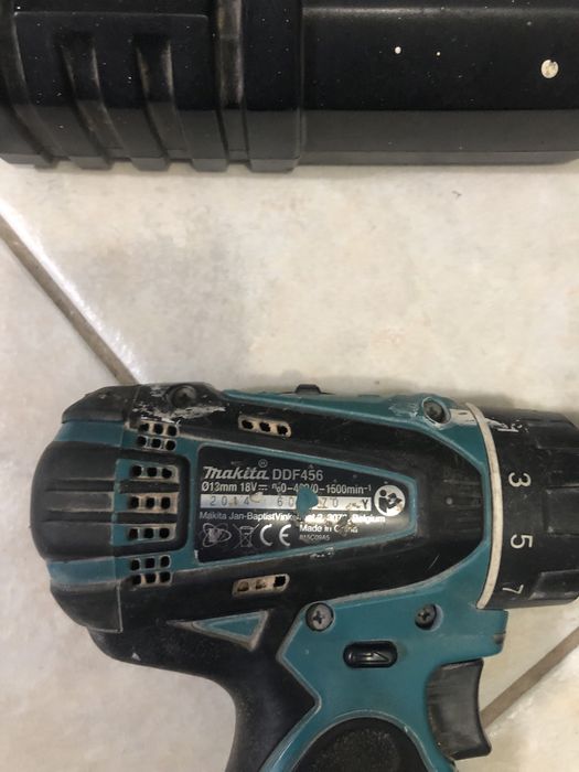 Set filetante Makita DDF 456 si DDF 482 cu 1 acumulator si incarcator