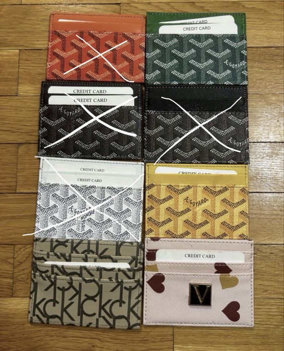 Cardholder кардхолдър Michael Kors, Gucci, Goyard, Chanel