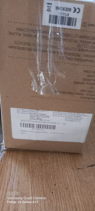 Guler masaj cu încalzire