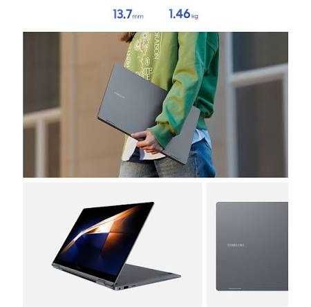 Samsung Galaxy 4 Pro 360 2-IN-1 Core™ 7 150U 512GB 16GB 15.6″ AMOLED