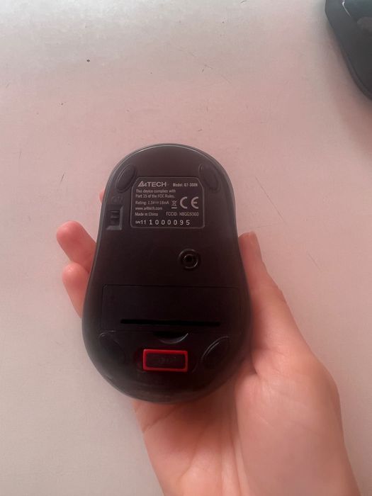 Безжична мишка A4TECH G7-360N, Черен