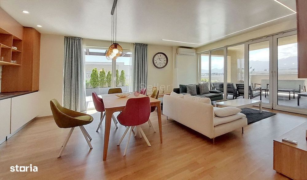 Penthouse Finisat Modern- Zona Coresi Mall — fotografia 1