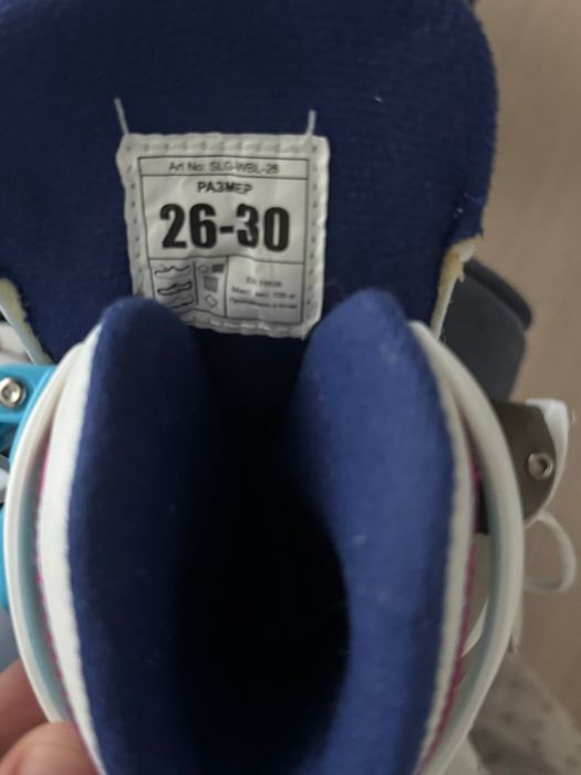 Коньки для девочки 26-30 размер