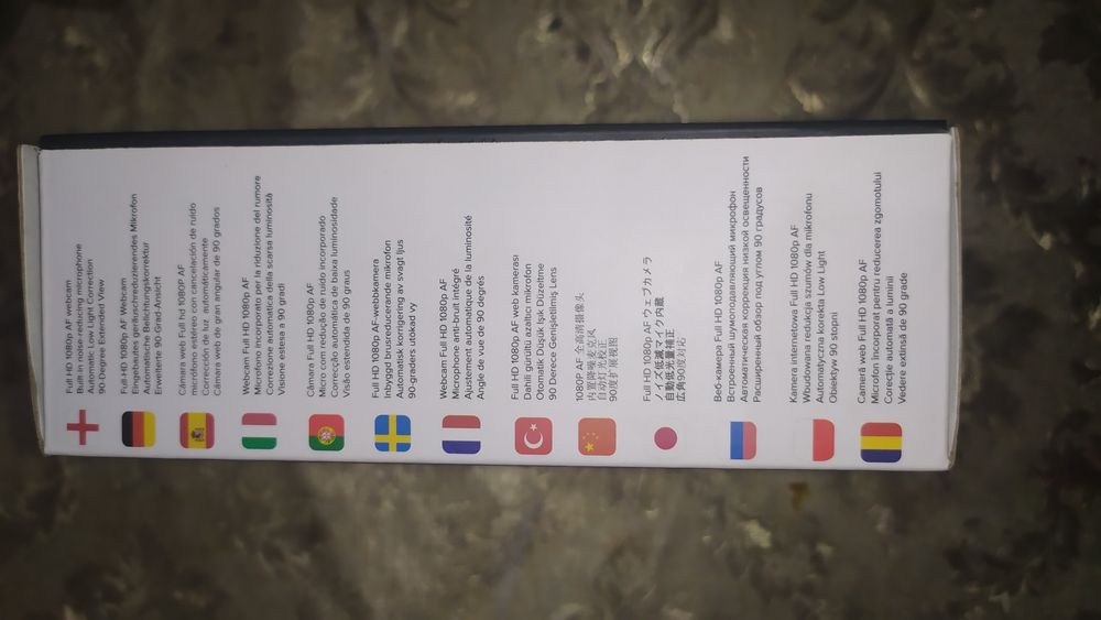 Webcamera stream uchun ovoz va vidiyoga oladi 1080p