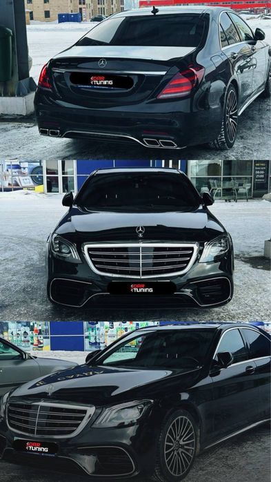 Обвес рестайлинг S-class w222 s63 под 2018