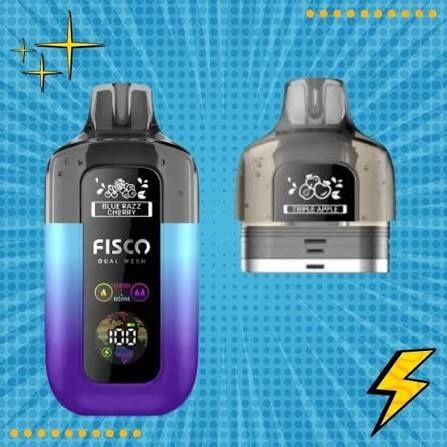 Pachet Vape 14.000 Puffs Fisco Reincarcabil Mod Turbo