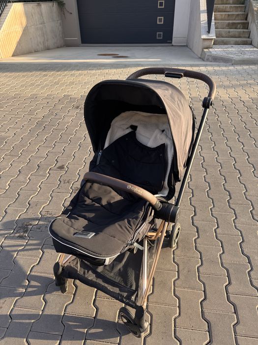 Cybex Mios 3 Rose Gold / Sepia Black – пълен комплект с аксесоари